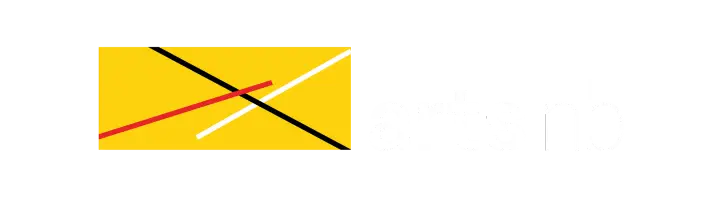artsnb logo with geometric lines