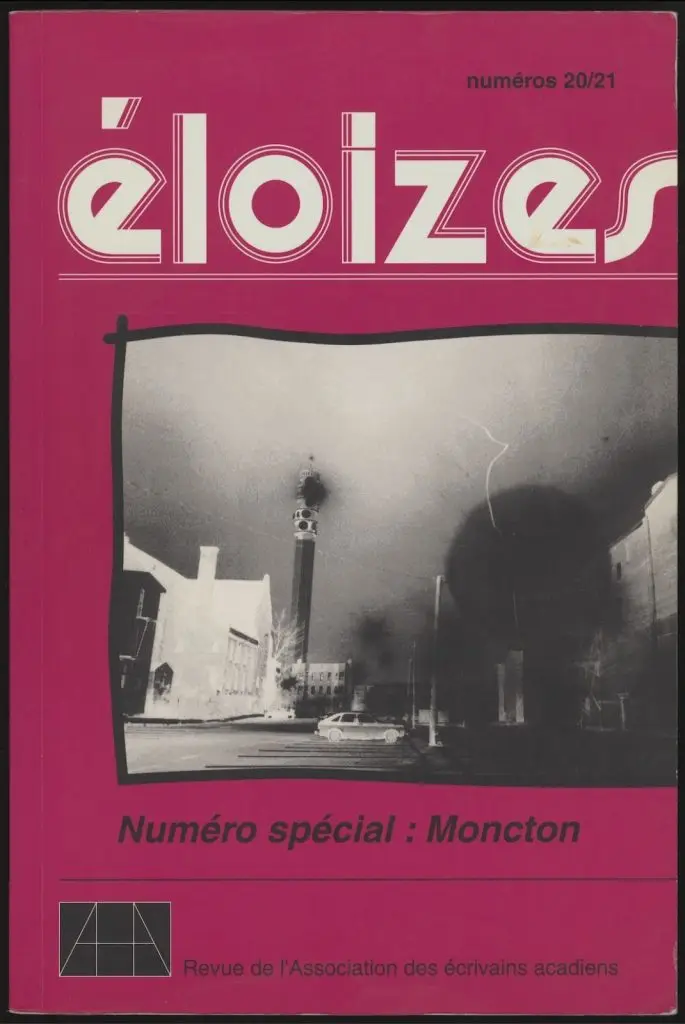 Éloizes magazine cover, special Moncton edition.